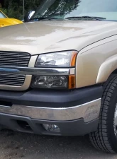 Spec-D Bumper Lights (Matte Black Housing/Clear Lens) Chevrolet Silverado | Avalanche 2002-2007                                     - 2LB-SIV04JM-RS - Image 6