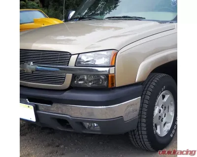 Spec-D Bumper Lights (Matte Black Housing/Clear Lens) Chevrolet Silverado | Avalanche 2002-2007 - 2LB-SIV04JM-RS