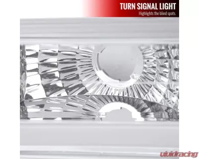 Spec-D LED Tube Factory Headlights w/ Corner Signal Bumper Lights (Chrome Housing/Clear Lens) Chevrolet 1994-1998 - 2LBCLH-C1094-G3-RS