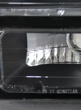 Spec-D Factory Style Headlights w/ Bumper & Corner Lights (Matte Black Housing/Clear Lens) GMC C10 | Sierra | Suburban | Yukon 1994-1998                                     - 2LBCLH-GMC94JM-SY - Image 4