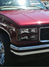 Spec-D Factory Style Headlights w/ Bumper & Corner Lights (Matte Black Housing/Clear Lens) GMC C10 | Sierra | Suburban | Yukon 1994-1998                                     - 2LBCLH-GMC94JM-SY - Image 8