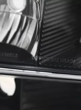 Spec-D Factory Style Crystal Headlights w/ Amber Reflector & Bumper Lights (Matte Black Housing/Clear Lens) GMC Sierra | Yukon 1999-2007                                     - 2LBLH-GMC99JM-RS - Image 5