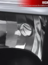 Spec-D LED Bar Factory Style Headlights & Bumper Lights w/ Amber Reflector (Matte Black Housing/Clear Lens) Chevrolet 1999-2006                                     - 2LBLH-SIV99JM-G3-RS - Image 4