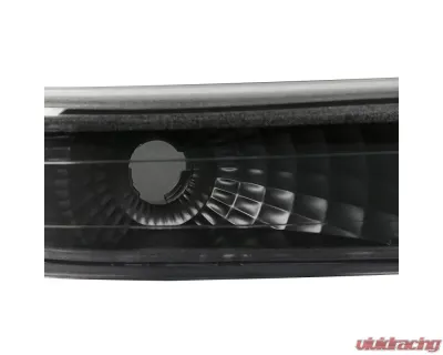 Spec-D Dual Halo Projector Headlights w/ Bumper Lights (Matte Black Housing/Clear Lens) Chevrolet 1999-2006 - 2LBLHP-SIV99JM-RS