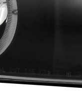 Spec-D Dual Halo Projector Headlights w/ LED Sequential Turn Signal Bumper Lights (Matte Black Housing/Clear Lens) Chevrolet 1999-2006                                     - 2LBLHP-SIV99JMLED-RS - Image 5