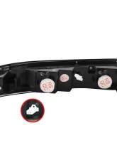 Spec-D Dual Halo Projector Headlights w/ LED Sequential Turn Signal Bumper Lights (Matte Black Housing/Clear Lens) Chevrolet 1999-2006                                     - 2LBLHP-SIV99JMLED-RS - Image 10