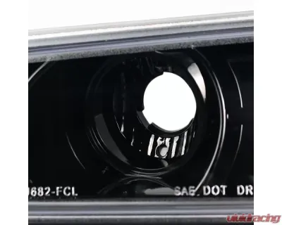 Spec-D Corner Lights (Jet Black Housing/Clear Lens) Chevrolet Colorado | GMC Canyon 2004-2012 - 2LC-COL04BK-TM