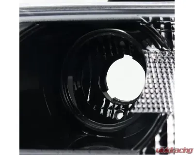 Spec-D Corner Lights (Jet Black Housing/Clear Lens) Chevrolet Colorado | GMC Canyon 2004-2012 - 2LC-COL04BK-TM