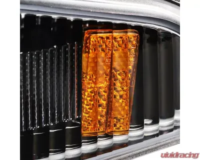 Spec-D Corner Lights (Jet Black Housing/Clear Lens) Chevrolet Colorado | GMC Canyon 2004-2012 - 2LC-COL04BK-TM