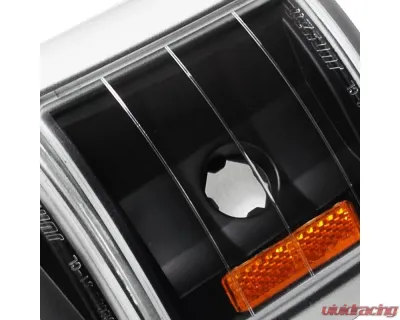 Spec-D Corner Lights (Matte Black Housing/Clear Lens) Chevrolet 1994-1999 - 2LC-G1G3JM-V2-TM