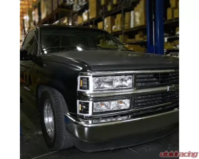 Spec-D Corner Lights (Matte Black Housing/Clear Lens) Chevrolet 1994-1999 - 2LC-G1G3JM-V2-TM