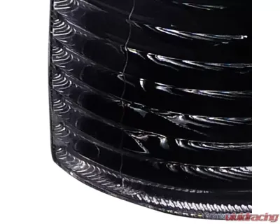 Spec-D Corner Lights w/ Amber Reflectors (Matte Black Housing/Clear Lens) Jeep Grand Cherokee 1993-1998 - 2LC-GKEE93JM-RS