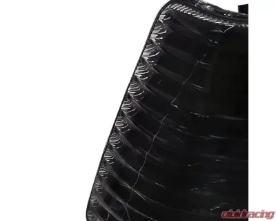 Spec-D Corner Lights w/ Amber Reflectors (Matte Black Housing/Clear Lens) Jeep Grand Cherokee 1993-1998 - 2LC-GKEE93JM-RS