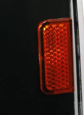 Spec-D Corner Lights w/ Amber Reflectors (Matte Black Housing/Clear Lens) Chevrolet | GMC 1988-1993                                     - 2LC-GMC88JM-APC - Image 5