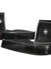 Spec-D Corner Parking Turn Signal Lights (Matte Black Housing/Clear Lens) Ford Ranger 1998-2000                                     - 2LC-RAN98JM-RS - Image 9