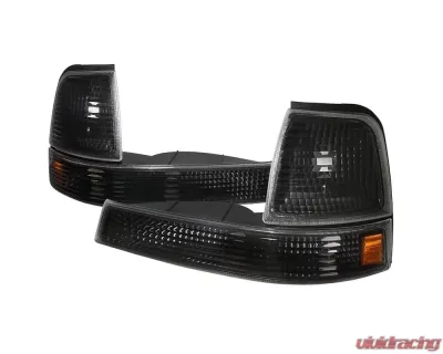 Spec-D Corner Parking Turn Signal Lights (Matte Black Housing/Clear Lens) Ford Ranger 1998-2000 - 2LC-RAN98JM-RS