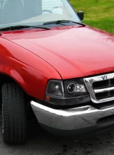 Spec-D Corner Parking Turn Signal Lights (Matte Black Housing/Clear Lens) Ford Ranger 1998-2000                                     - 2LC-RAN98JM-RS - Image 8