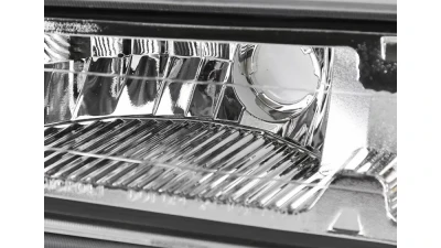 Spec-D Factory Style Headlights & Corner Lights (Chrome Housing/Clear Lens) Chevrolet | GMC | Isuzu 2004-2012                                     - 2LCLH-COL04-RS - Image 2