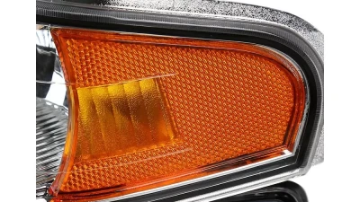 Spec-D Factory Style Headlights & Corner Lights (Chrome Housing/Clear Lens) Chevrolet | GMC | Isuzu 2004-2012                                     - 2LCLH-COL04-RS - Image 6