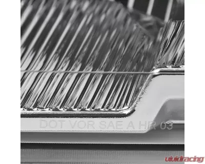 Spec-D Factory Style Headlights & Corner Lights (Chrome Housing/Clear Lens) Chevrolet | GMC | Isuzu 2004-2012 - 2LCLH-COL04-RS