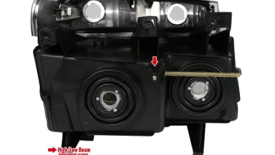 Spec-D Factory Style Headlights & Corner Lights (Chrome Housing/Clear Lens) Chevrolet | GMC | Isuzu 2004-2012                                     - 2LCLH-COL04-RS - Image 8