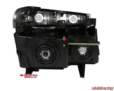 Spec-D Factory Style Headlights & Corner Lights (Chrome Housing/Clear Lens) Chevrolet | GMC | Isuzu 2004-2012 - 2LCLH-COL04-RS