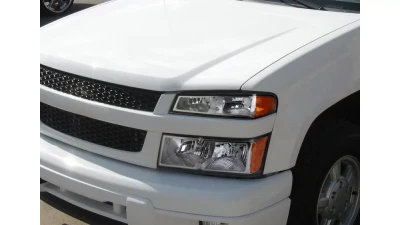 Spec-D Factory Style Headlights & Corner Lights (Chrome Housing/Clear Lens) Chevrolet | GMC | Isuzu 2004-2012                                     - 2LCLH-COL04-RS - Image 10