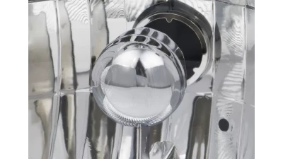 Spec-D Factory Style Crystal Headlights w/ Corner Signal Lights (Chrome Housing/Clear Lens) Chevrolet Caprice | Impala 1991-1996                                     - 2LCLH-IPA91-EU - Image 2