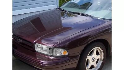 Spec-D Factory Style Crystal Headlights w/ Corner Signal Lights (Chrome Housing/Clear Lens) Chevrolet Caprice | Impala 1991-1996                                     - 2LCLH-IPA91-EU - Image 9