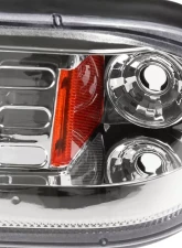 Spec-D Crystal Headlights (Chrome Housing/Clear Lens) Ford Mustang 1987-1993                                     - 2LCLH-MST87-RS - Image 6