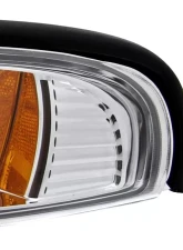 Spec-D Crystal Headlights w/ Amber Reflectors (Chrome Housing/Clear Lens) Ford Mustang 1994-1998                                     - 2LCLH-MST94-TM - Image 6