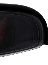 Spec-D Crystal Headlights w/ Amber Reflectors (Chrome Housing/Smoke Lens) Ford Mustang 1994-1998                                     - 2LCLH-MST94G-TM - Image 6