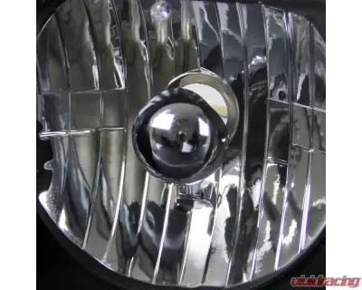 Spec-D Factory Style Headlights w/ Amber Lens Corner Signal Lights (Matte Black Housing/Clear Lens) Ford Ranger 2001-2011 - 2LCLH-RAN01JM-RS