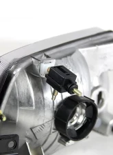 Spec-D Factory Style Headlights w/ Amber Lens Corner Signal Lights (Matte Black Housing/Clear Lens) Ford Ranger 2001-2011                                     - 2LCLH-RAN01JM-RS - Image 6