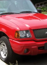 Spec-D Factory Style Headlights w/ Amber Lens Corner Signal Lights (Matte Black Housing/Clear Lens) Ford Ranger 2001-2011                                     - 2LCLH-RAN01JM-RS - Image 10