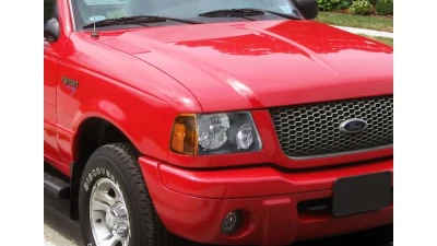 Spec-D Factory Style Headlights w/ Amber Lens Corner Signal Lights (Matte Black Housing/Clear Lens) Ford Ranger 2001-2011                                     - 2LCLH-RAN01JM-RS - Image 10