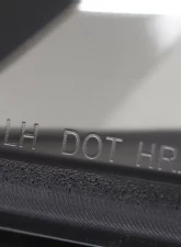 Spec-D Factory Style V2 Headlights w/ Corner Lights (Matte Black Housing/Clear Lens) Ford Ranger 1993-1997                                     - 2LCLH-RAN93JM-V2-OZ - Image 5