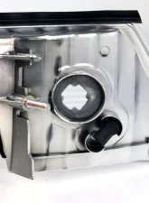 Spec-D Factory Style Headlights w/ Corner Signal Lights (Chrome Housing/Clear Lens) Ford Crown Victoria 1998-2011                                     - 2LCLH-VIC98-EU - Image 5