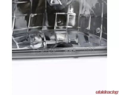 Spec-D Factory Style Headlights w/ Corner Signal Lights (Chrome Housing/Clear Lens) Ford Crown Victoria 1998-2011 - 2LCLH-VIC98-EU