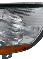 Spec-D Crystal Headlights w/ Amber Reflectors (Chrome Housing/Clear Lens) Honda Accord 1998-2002                                     - 2LH-ACD98-RS - Image 4