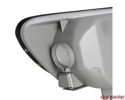 Spec-D Crystal Headlights w/ Amber Reflectors (Chrome Housing/Clear Lens) Honda Accord 1998-2002 - 2LH-ACD98-RS