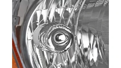 Spec-D Clear Lens Factory Style Crystal Headlights - Passenger Side Only Nissan Altima 2010-2012                                     - 2LH-ALT10-R-GO - Image 2