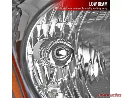 Spec-D Clear Lens Factory Style Crystal Headlights - Passenger Side Only Nissan Altima 2010-2012 - 2LH-ALT10-R-GO