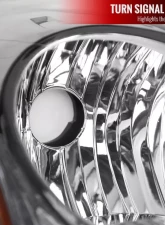 Spec-D Clear Lens Factory Style Crystal Headlights - Passenger Side Only Nissan Altima 2010-2012                                     - 2LH-ALT10-R-GO - Image 4