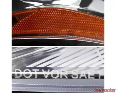 Spec-D Clear Lens Factory Style Crystal Headlights - Passenger Side Only Nissan Altima 2010-2012 - 2LH-ALT10-R-GO