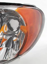 Spec-D Factory Style Crystal Headlights (Chrome Housing/Clear Lens) Dodge | Chrysler 2001-2007                                     - 2LH-CAR01-RS - Image 4