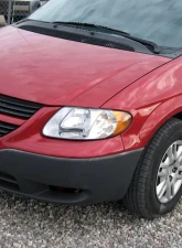 Spec-D Factory Style Crystal Headlights (Chrome Housing/Clear Lens) Dodge | Chrysler 2001-2007                                     - 2LH-CAR01-RS - Image 9