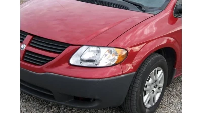 Spec-D Factory Style Crystal Headlights (Chrome Housing/Clear Lens) Dodge | Chrysler 2001-2007                                     - 2LH-CAR01-RS - Image 9