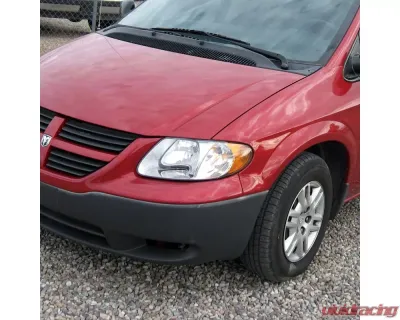 Spec-D Factory Style Crystal Headlights (Chrome Housing/Clear Lens) Dodge | Chrysler 2001-2007 - 2LH-CAR01-RS