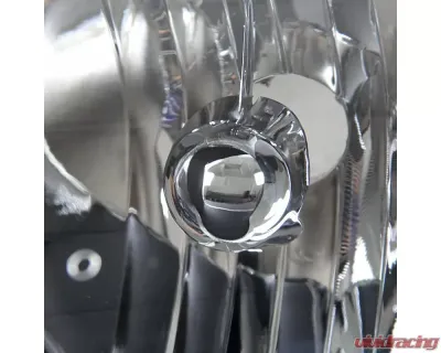 Spec-D Factory Style Crystal Headlights (Matte Black Housing/Clear Lens) Dodge | Chrysler 2001-2007 - 2LH-CAR01JM-RS